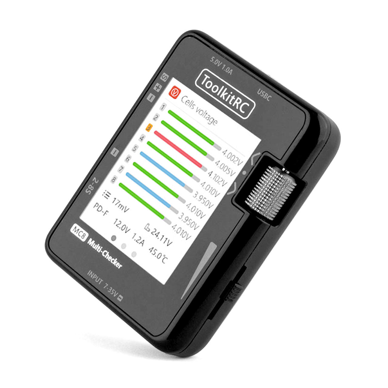 ToolkitRC MC8 Multi testeur de batterie - TK31600