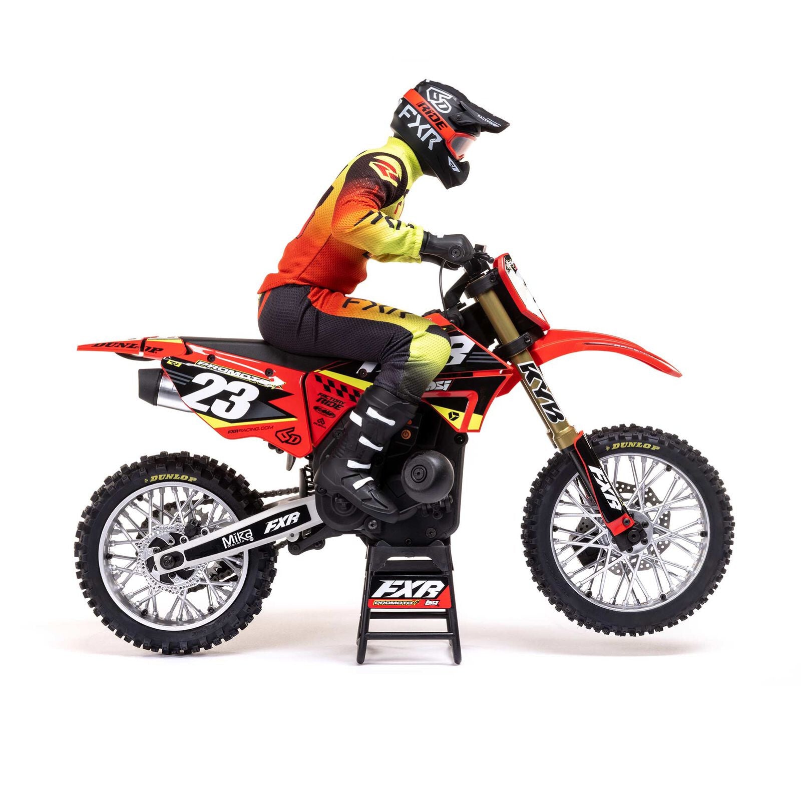 Moto RC Losi 1/4 Promoto-MX Motorrad RTR, FXR LOS06000T1 rouge