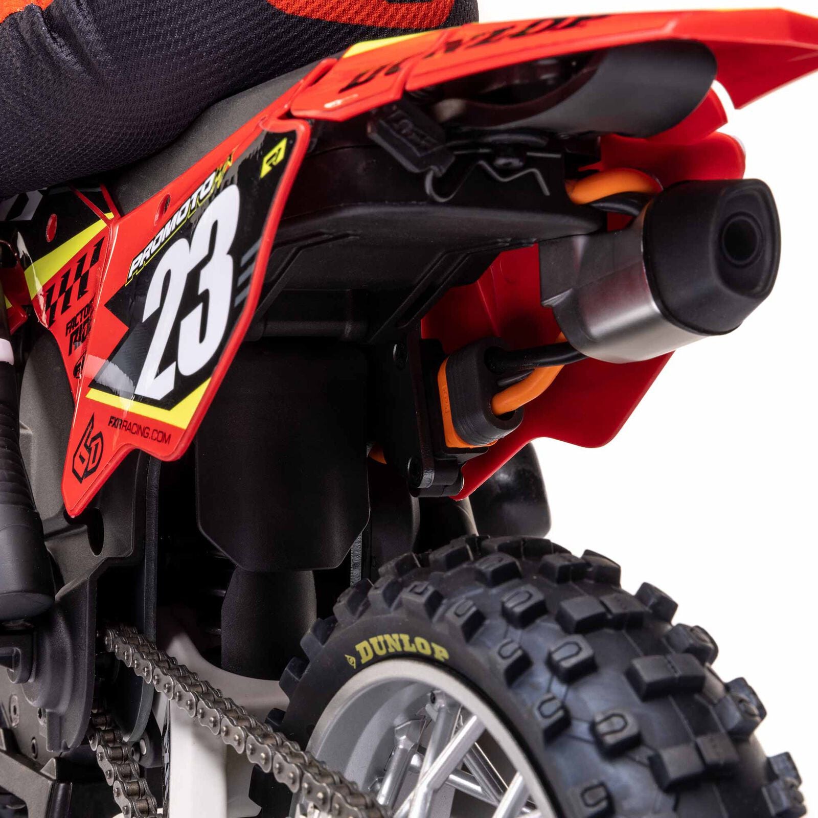 Moto RC Losi 1/4 Promoto-MX Motorrad RTR, FXR LOS06000T1 rouge