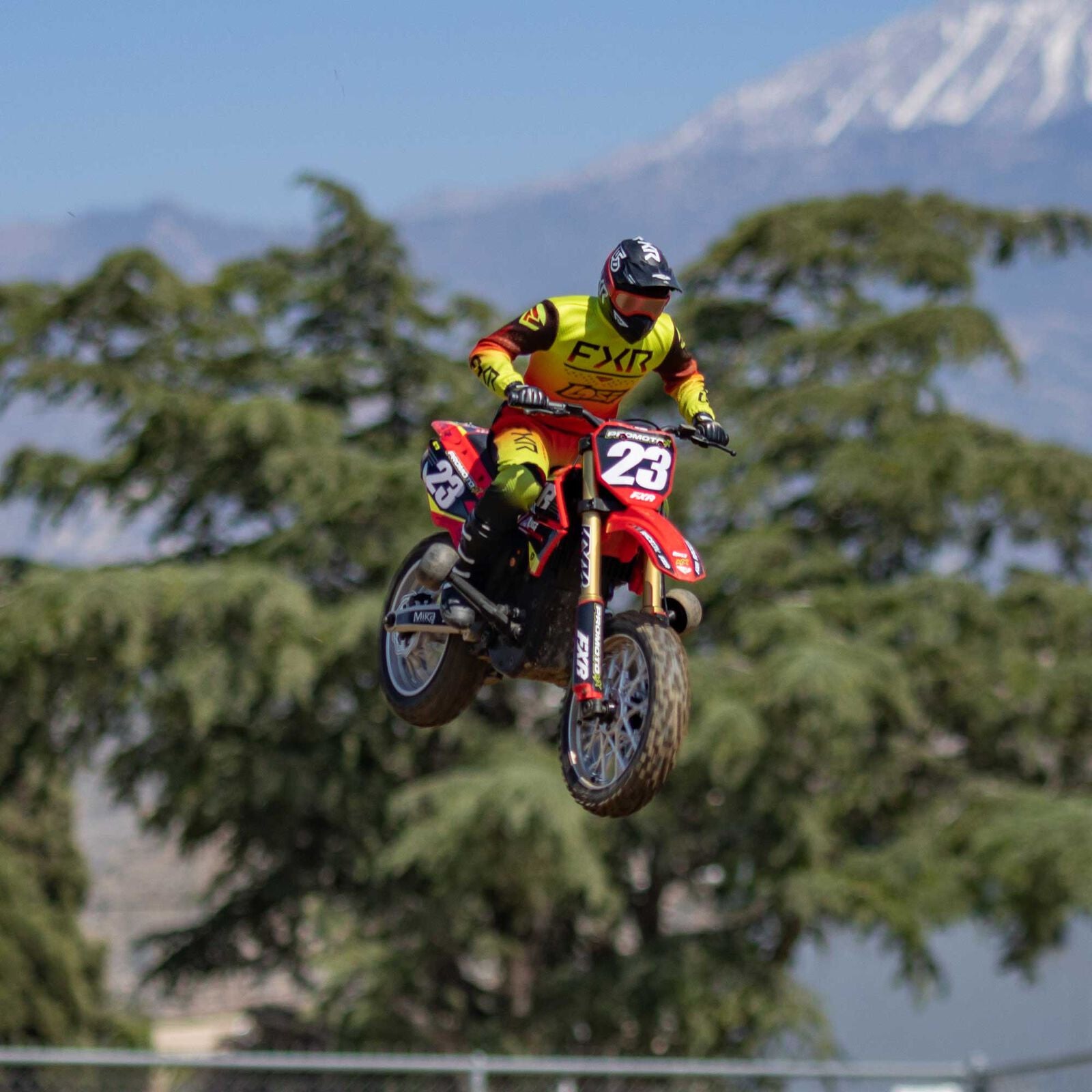 Moto RC Losi 1/4 Promoto-MX Motorrad RTR, FXR LOS06000T1 rouge