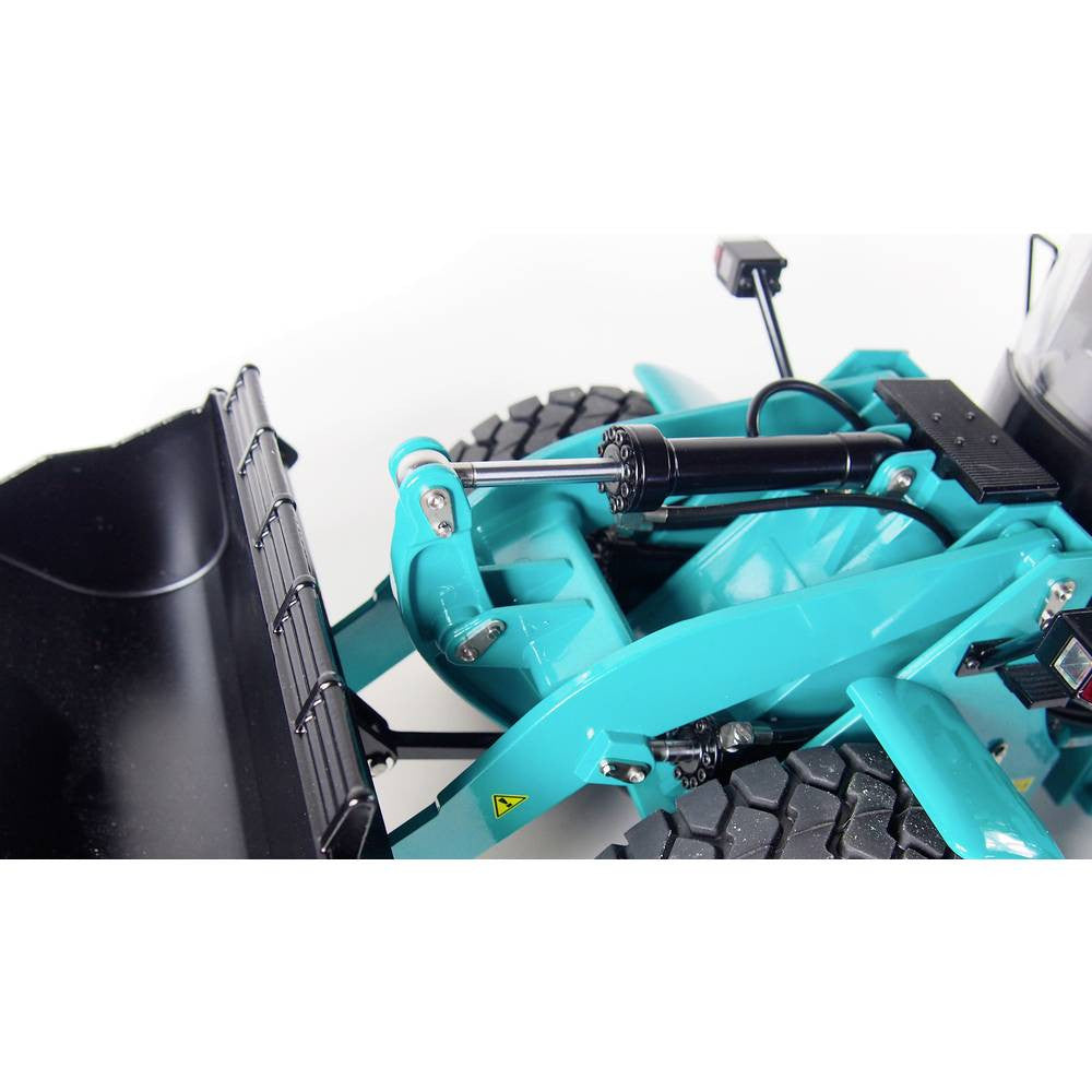 Chargeuse RC Hydraulique en Métal G921H PETROL RTR 1/16 - Amewi 22540