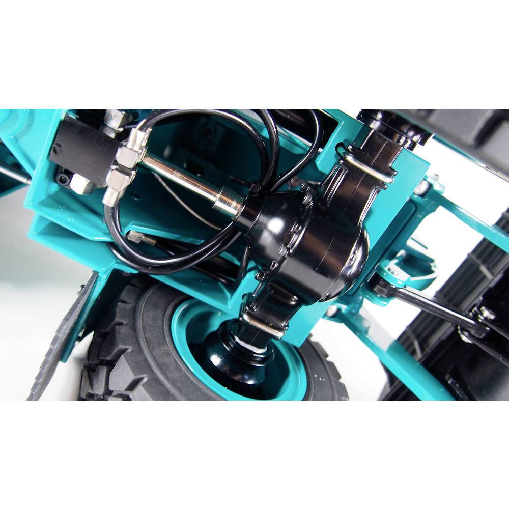 Chargeuse RC Hydraulique en Métal G921H PETROL RTR 1/16 - Amewi 22540