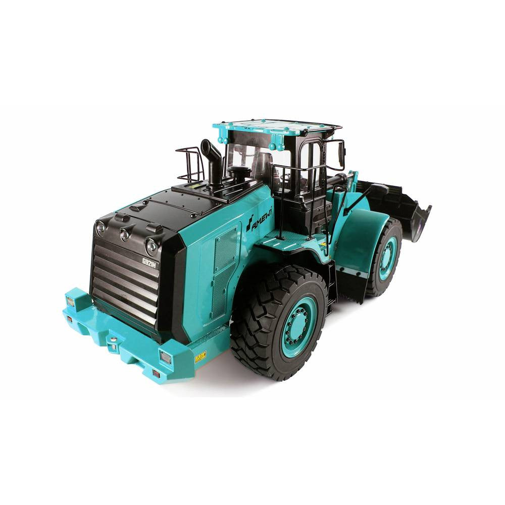 Chargeuse RC Hydraulique en Métal G921H PETROL RTR 1/16 - Amewi 22540