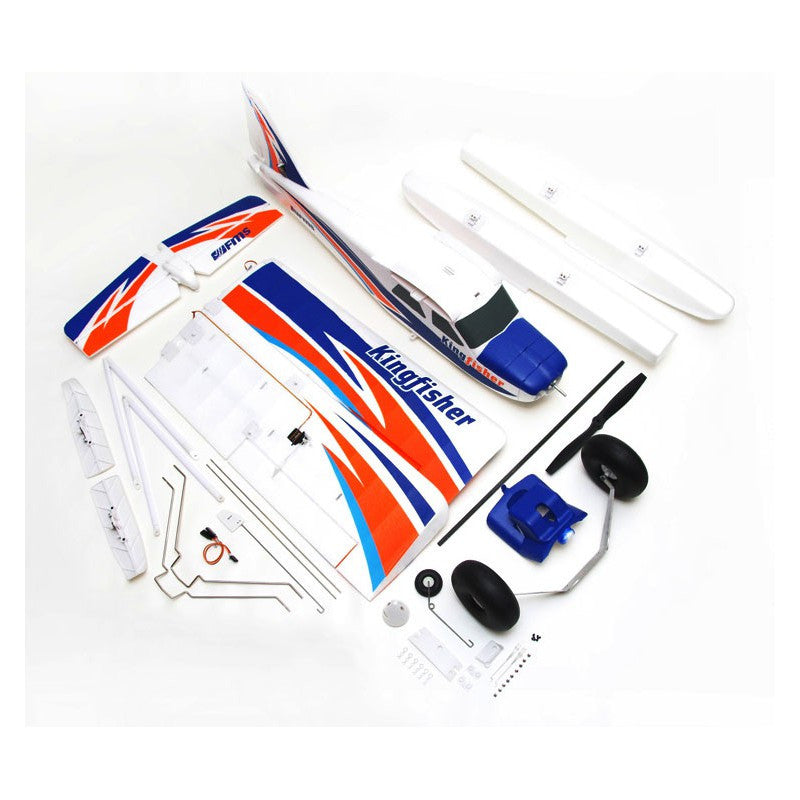 Avion FMS Kingfisher 1m40 PNP + flotteurs + Reflex FMS103F