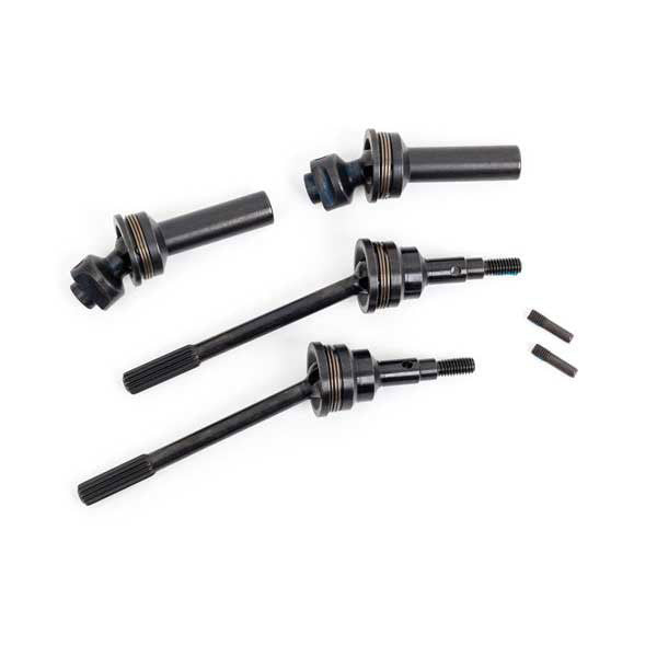 Cardans de roue acier assemblés avant axes 6mm (x2) (pour kit upgrade 9080) - 9051R