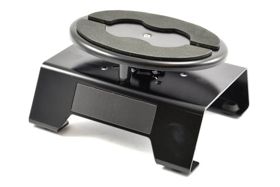 Stand, Plateau Pivotant Alu pour Voitures RC 1/8 et 1/10 - FAST407BK