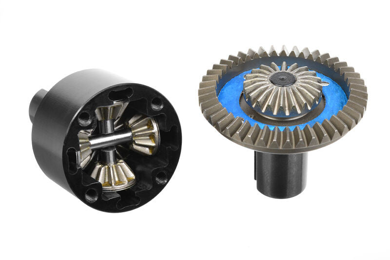 Boîtier Xtreme différentiel 30mm aluminium noir avant / arrière - C-00180-410