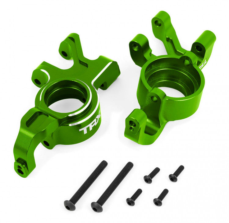 2 Fusées de Direction Gauche Et Droite Alu anodisés vert Traxxas 7836