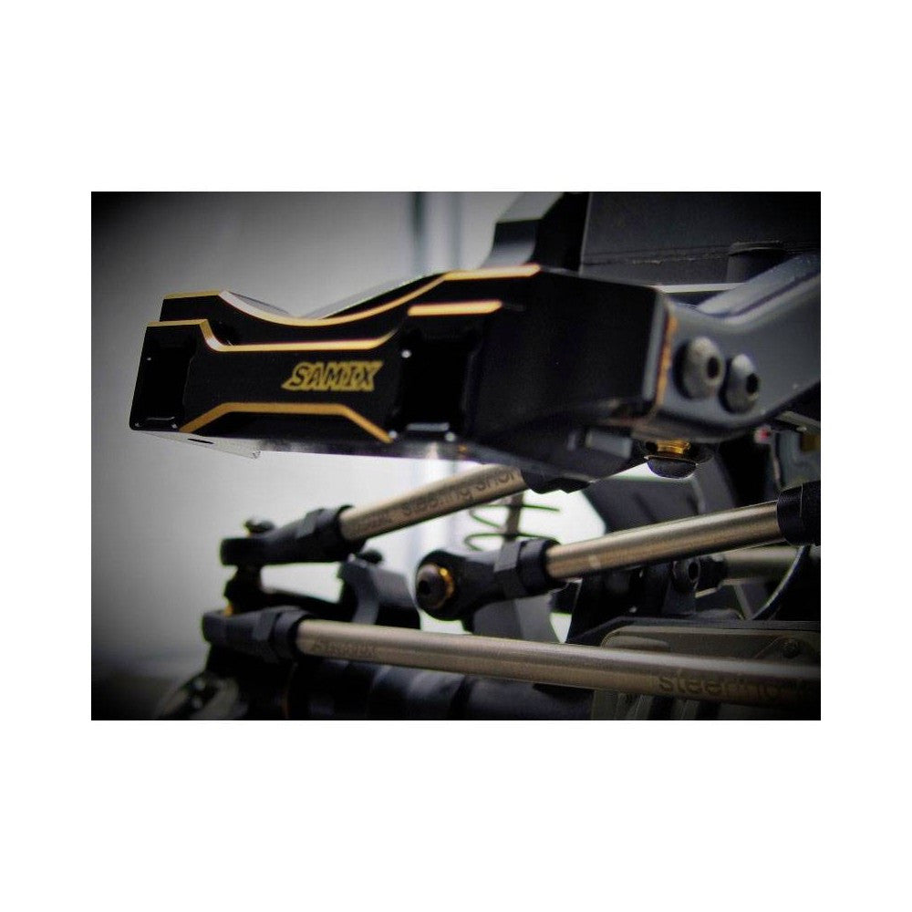 Option TRX4 SAMIX - Support pare-choc avant en laiton Traxxas TRX-4