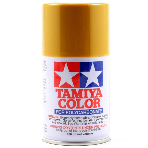 Peinture Lexan PS56 jaune moutarde - Tamiya 86056