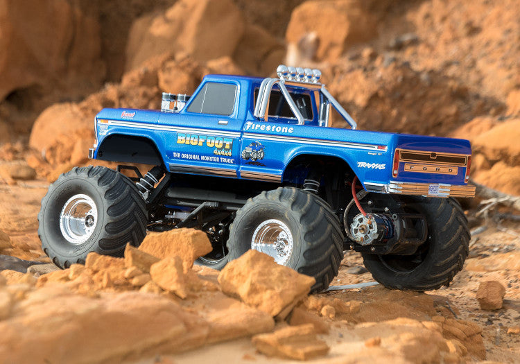 Traxxas Bigfoot HD classic 4x2 Monster truck avec accu et chargeur USB - 36234-8