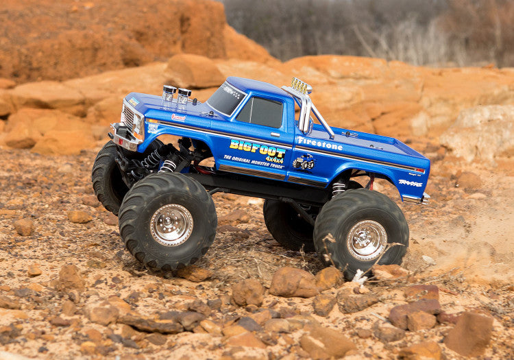 Traxxas Bigfoot HD classic 4x2 Monster truck avec accu et chargeur USB - 36234-8