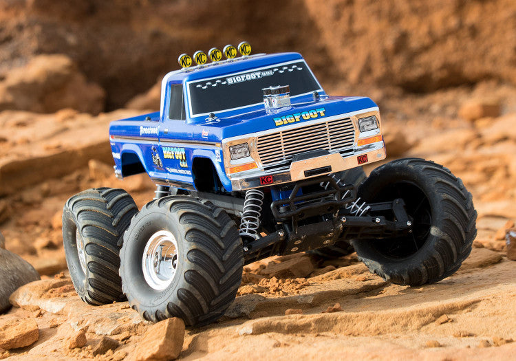Traxxas Bigfoot HD classic 4x2 Monster truck avec accu et chargeur USB - 36234-8