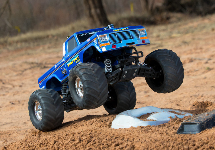 Traxxas Bigfoot HD classic 4x2 Monster truck avec accu et chargeur USB - 36234-8