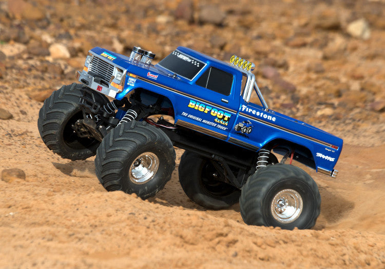 Traxxas Bigfoot HD classic 4x2 Monster truck avec accu et chargeur USB - 36234-8