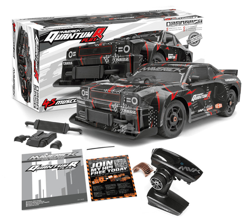 Maverick Quantum R Flux 4x4 Brushless 1/8 Muscle Car" - 150350