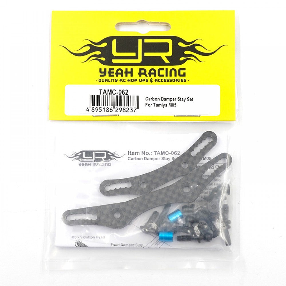 Supports d'Amortisseurs carbone Avant et arrière pour Tamiya M05 Yeah Racing
