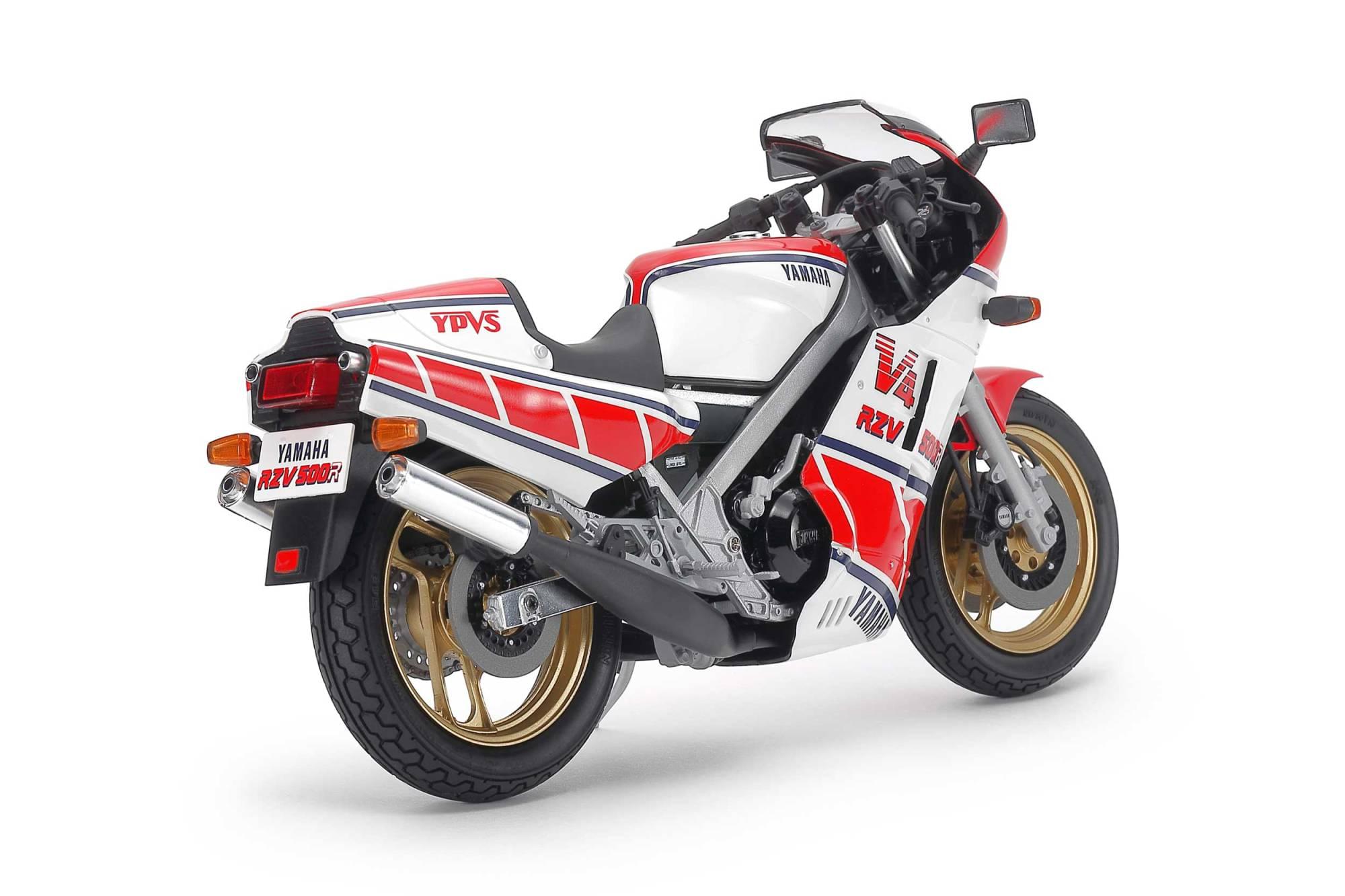 Maquette moto Yamaha RZV 500R 1/12 - Tamiya 14037 - Breizh Modélisme.