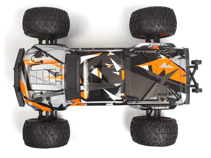 Maverick Quantum 2 MT 4x4 charbon 1/10 - 150401 orange