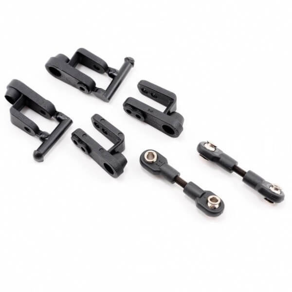 4 Palonniers de servo longs/courts de direction - Traxxas TRX5345R