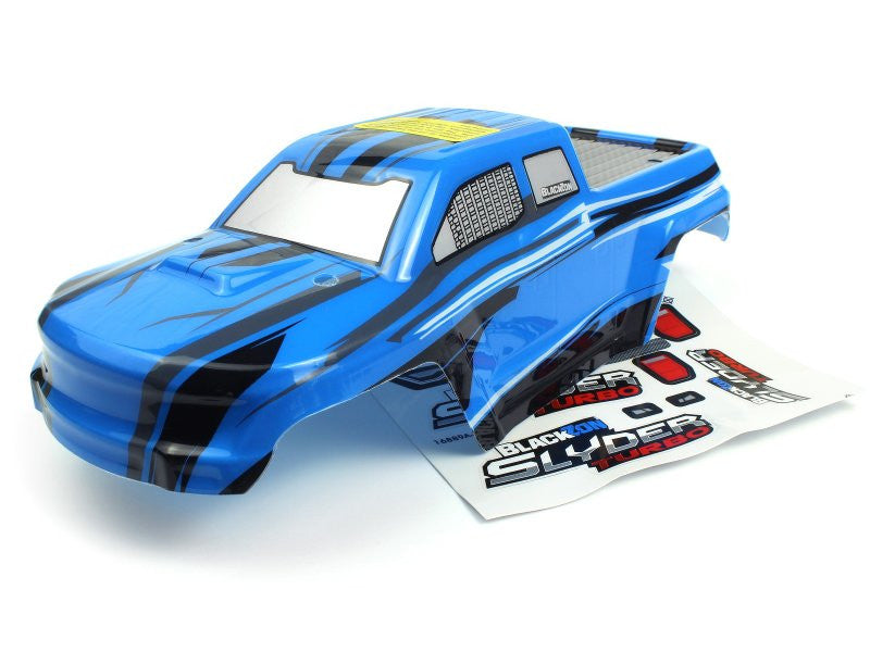 Carrosserie bleu/noir Blackzon pour Slyder MT Turbo - 540205