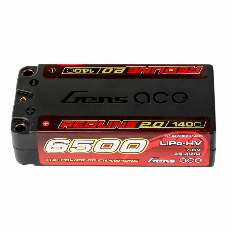 Batterie GensAce Redline 2.0 Lipo shorty 2S 7,6V HV