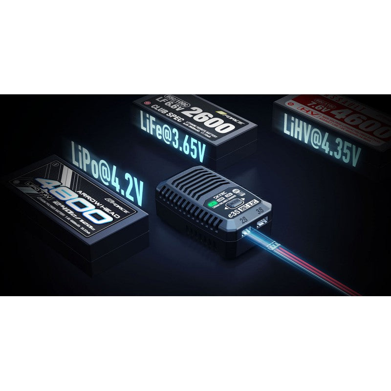 Chargeur secteur 220V Lipo, Li-ion 20W (2-3S)