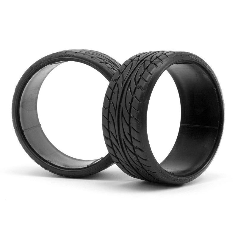 LP29 T-DRIFT Pneus DUNLOP LE MANS LM703 (2PCS) HPI 4430