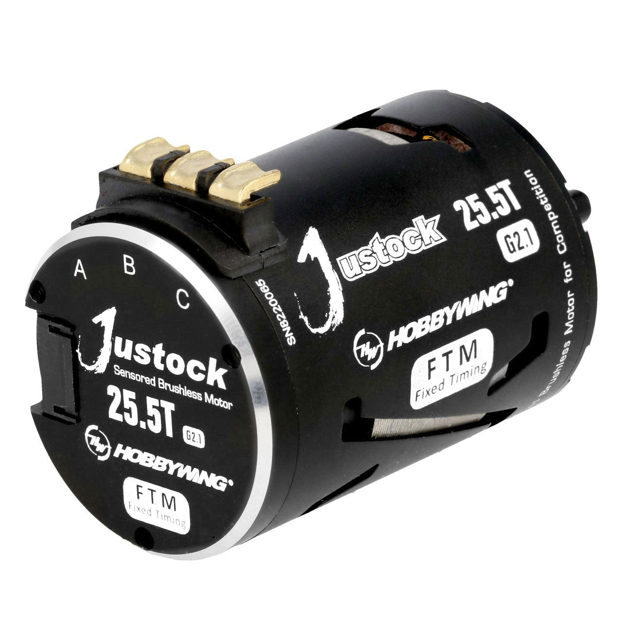 Combo moteur Hobbywing Xerun Justock G3S 25.5T 1600kV 1/10 Crawler Axe 3,175mm