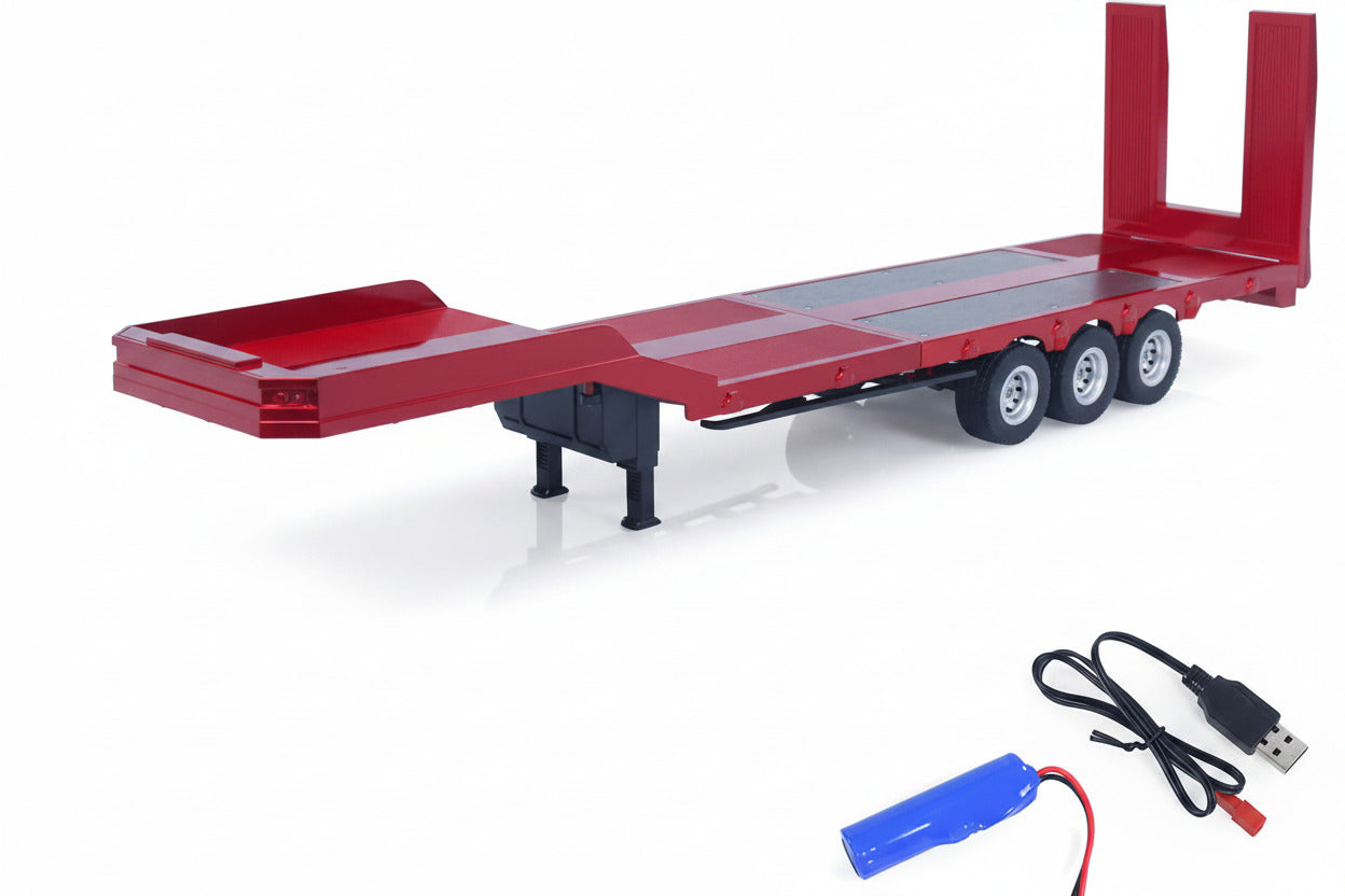 Remorque rouge 1/18 pour Huina Scania 1502R DF 3219