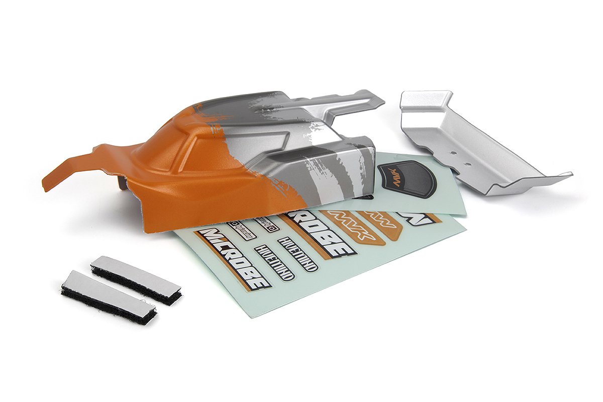 Carrosserie de buggy Maverick RC orange 1/24 - MV150808