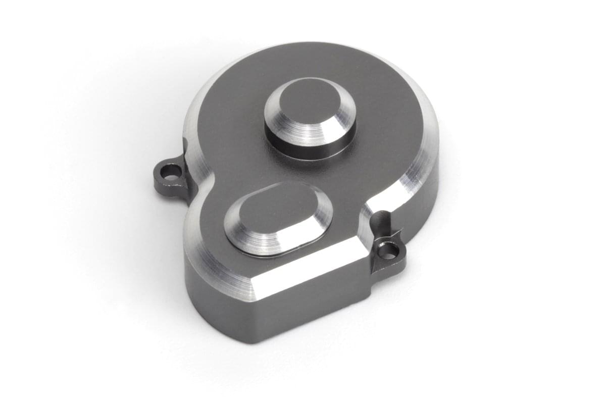 Couvercle de pignon droit en aluminium Maverick RC (gris) - MV150856