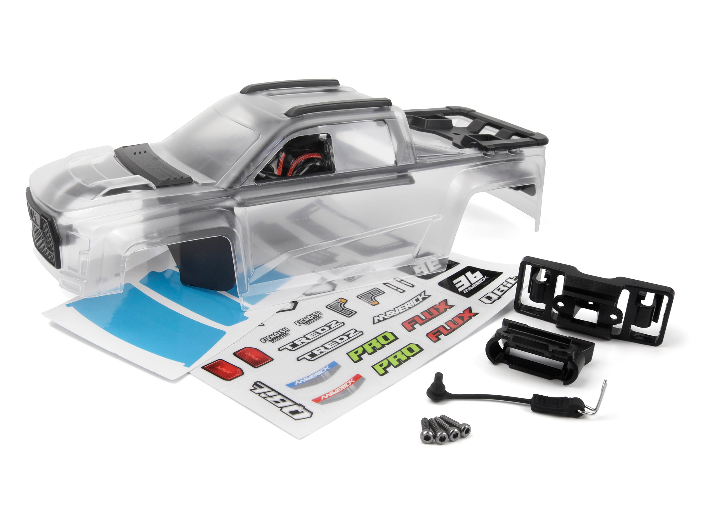 Maverick MV151024 Carrosserie QBIT transparente à peindre