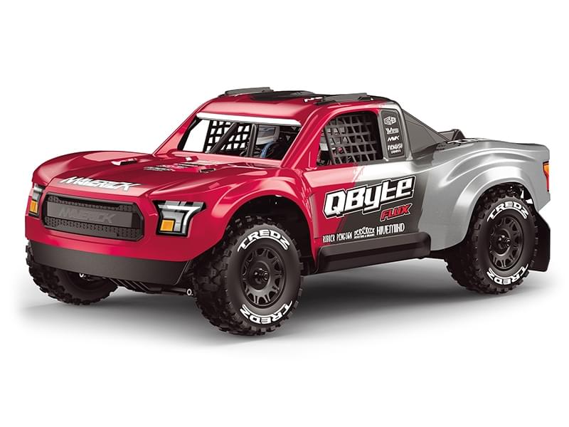 Short course 2S 38km/h Maverick QByte SC Flux 1/12 Brushless RTR 4WD rouge MV151201