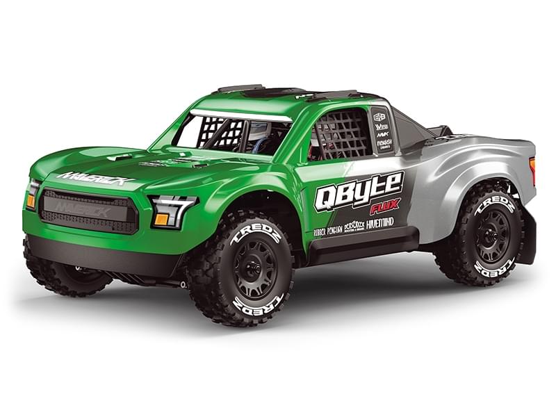Short course 2S 38km/h Maverick QByte SC Flux 1/12 Brushless RTR 4WD vert MV151202