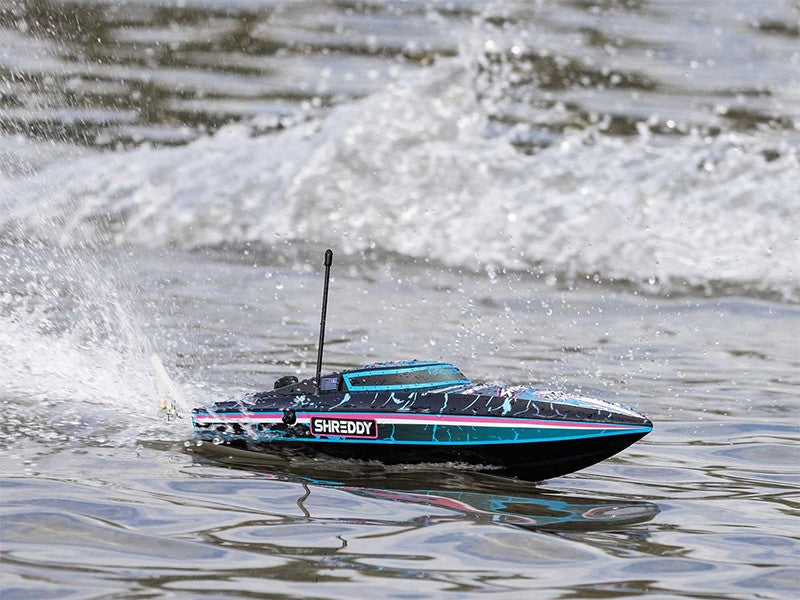 Bateau Télécommandé ProBoat Recoil 2 18 brushless RTR noir"