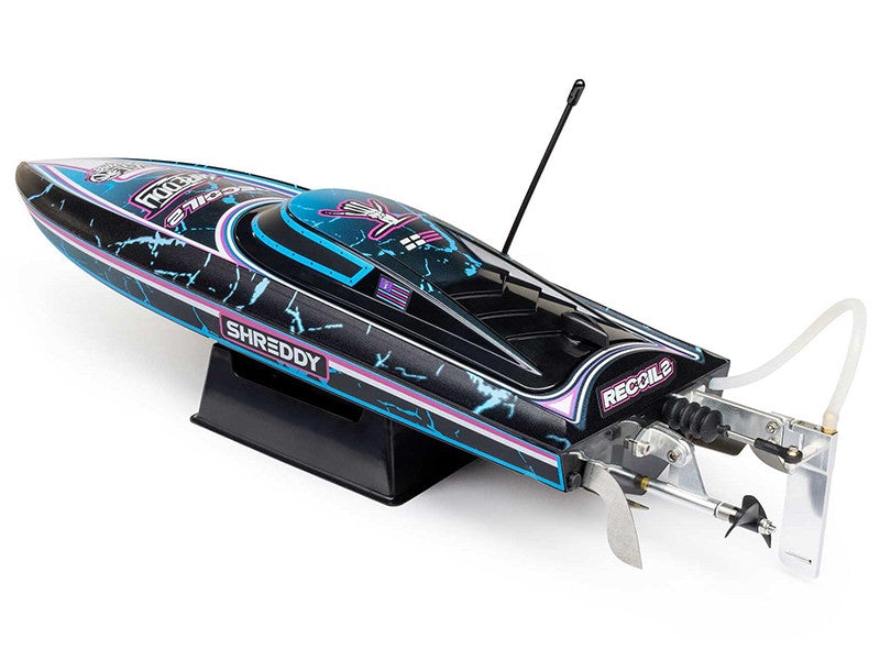 Bateau Télécommandé ProBoat Recoil 2 18 brushless RTR noir"