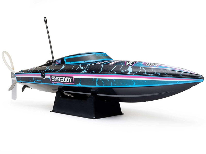 Bateau Télécommandé ProBoat Recoil 2 18 brushless RTR noir"