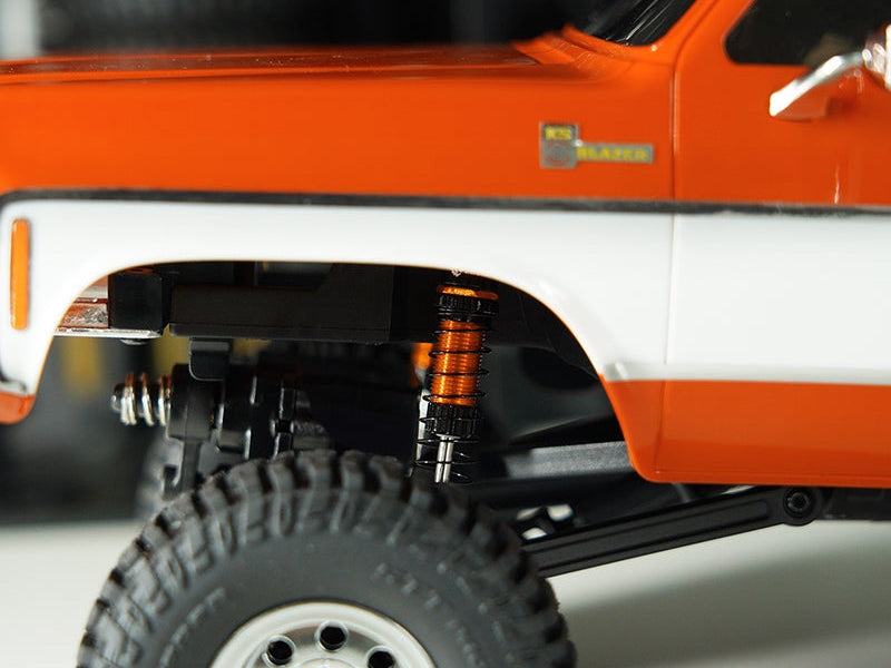 Injora 45mm Amortisseurs orange avec huiles pour FMS FCX24 FCX18