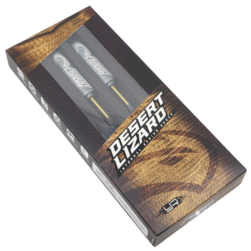 Yeah Racing 2 Amortisseurs Desert Lizard 100mm gris pour Crawler 1/10