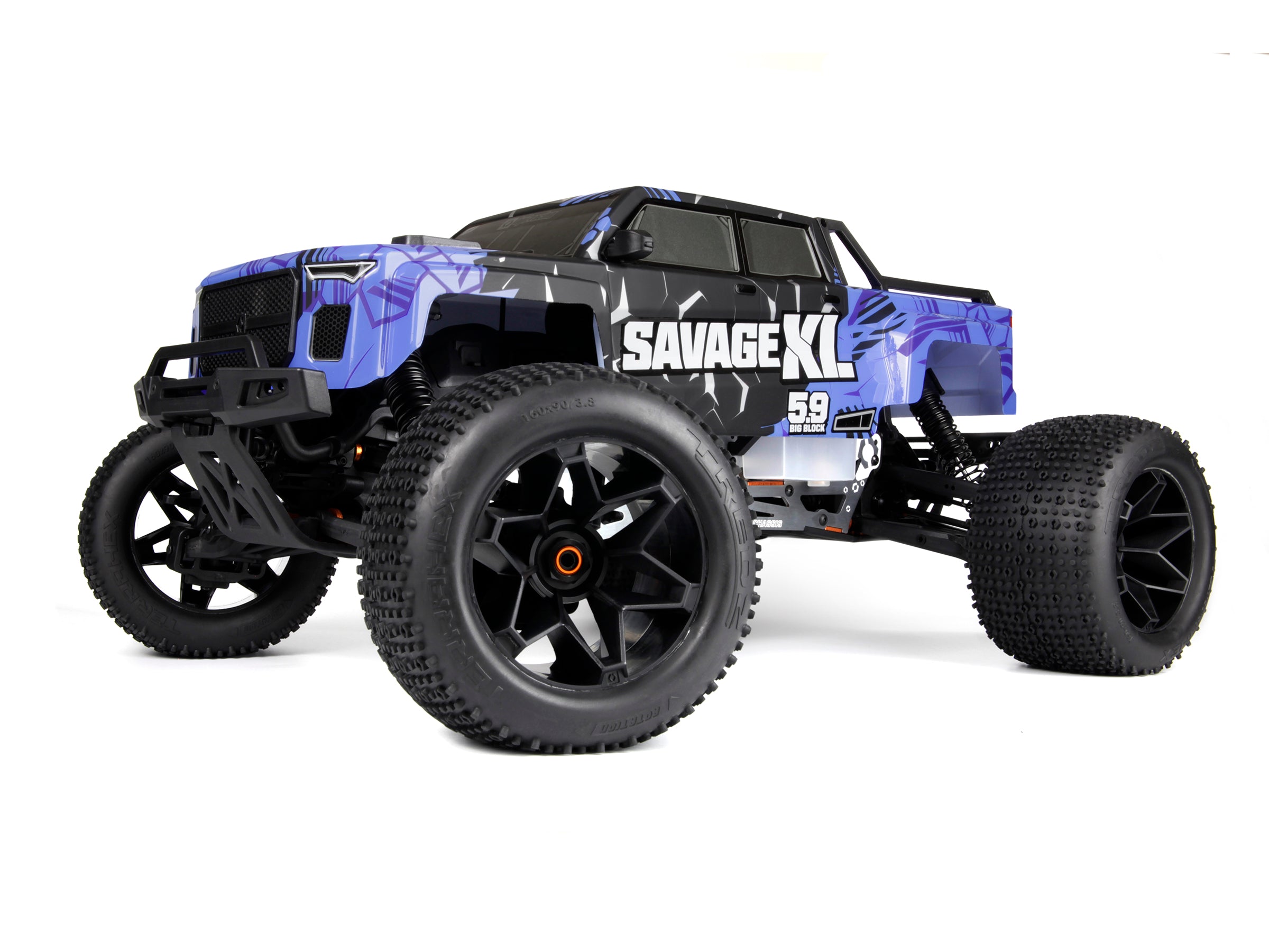 Monster truck HPI Savage XL 5.9 GTXL-6 RTR 1/8 Nitro bleu 160586
