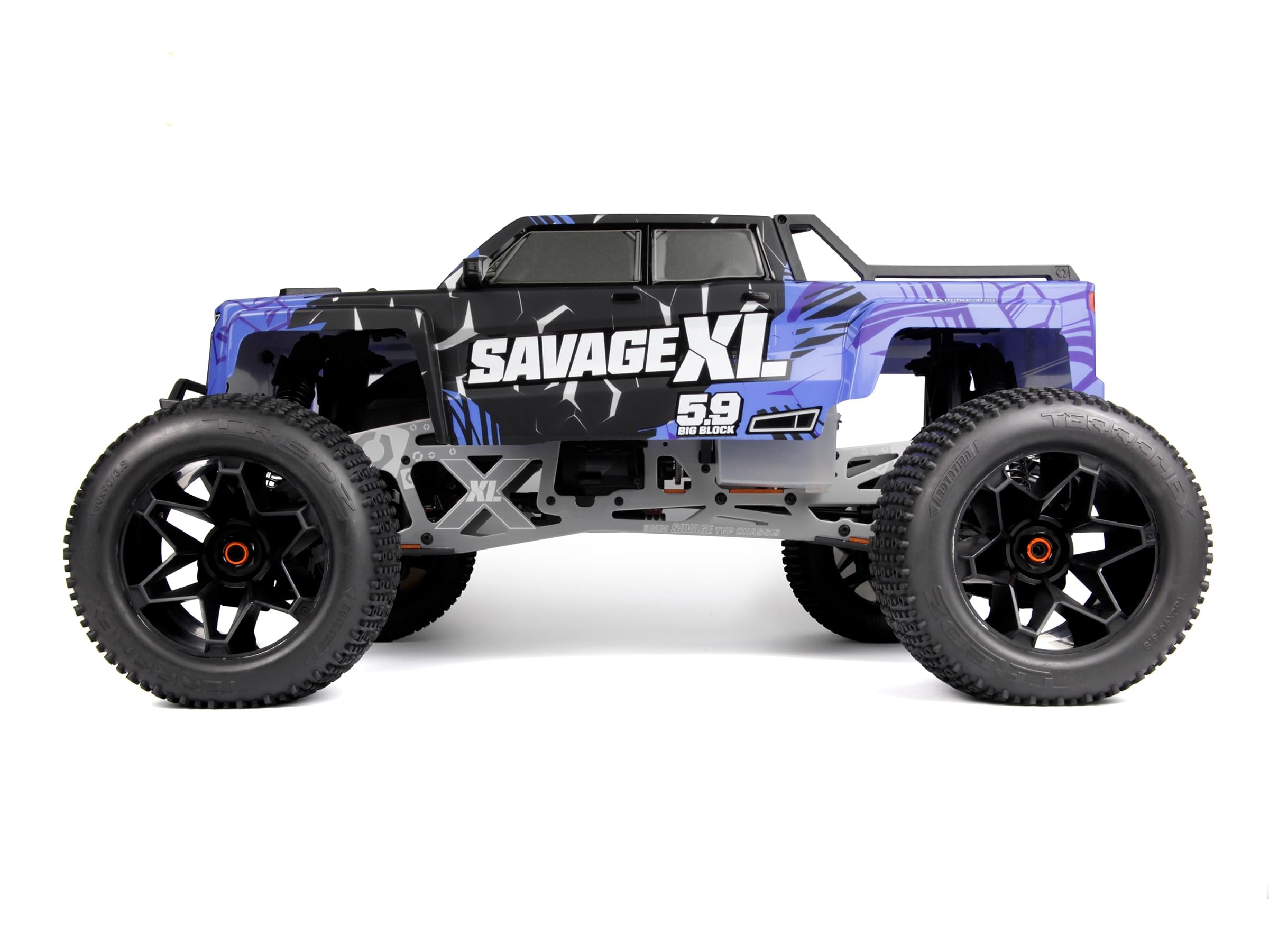 Monster truck HPI Savage XL 5.9 GTXL-6 RTR 1/8 Nitro bleu 160586