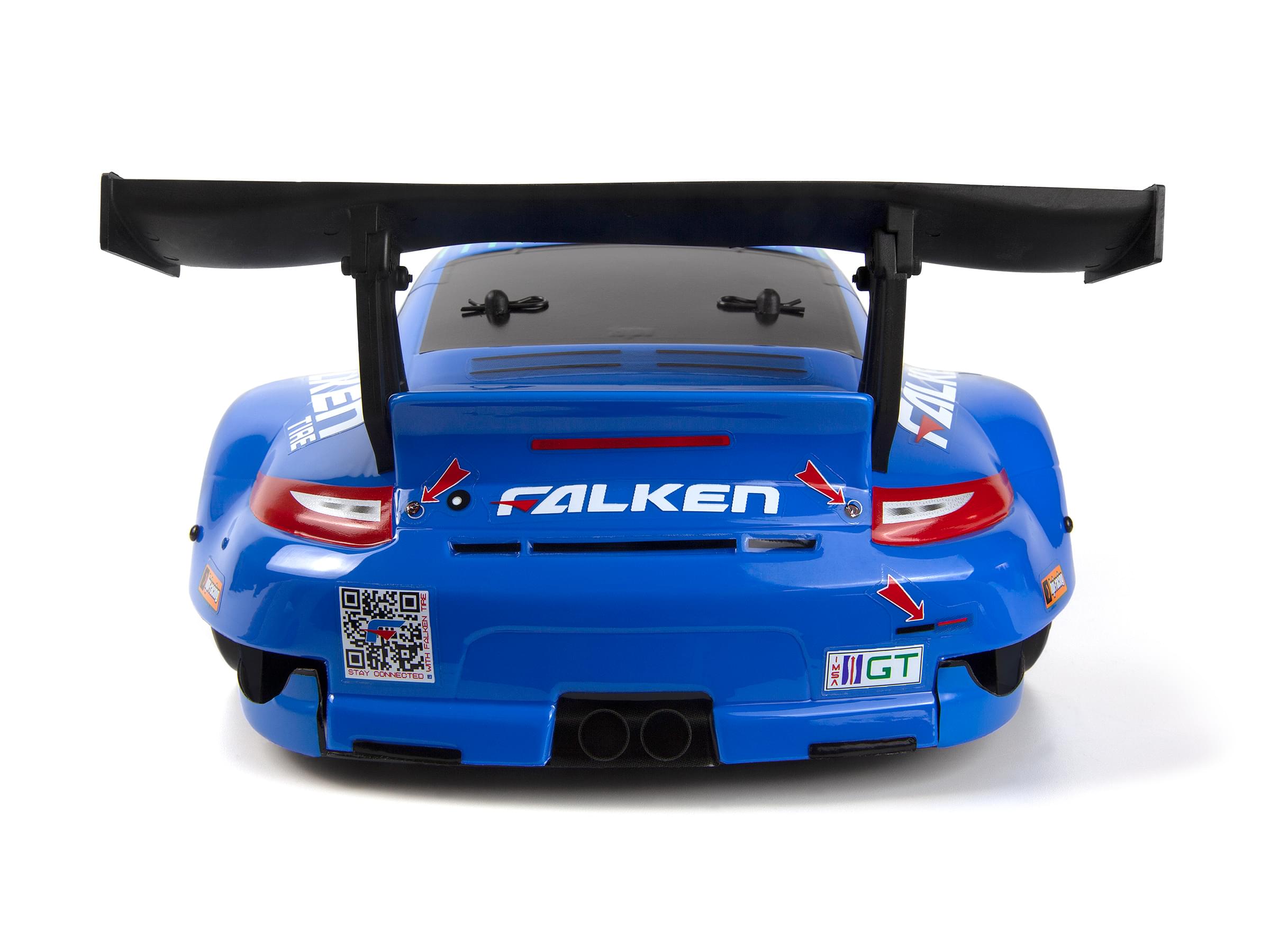 HPI Racing Sport 3 Porsche 911 GT3 RSR Falken FLUX - HP160781