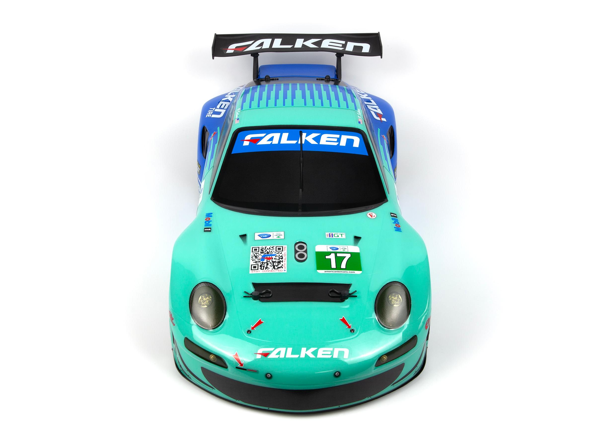 HPI Racing Sport 3 Porsche 911 GT3 RSR Falken FLUX - HP160781