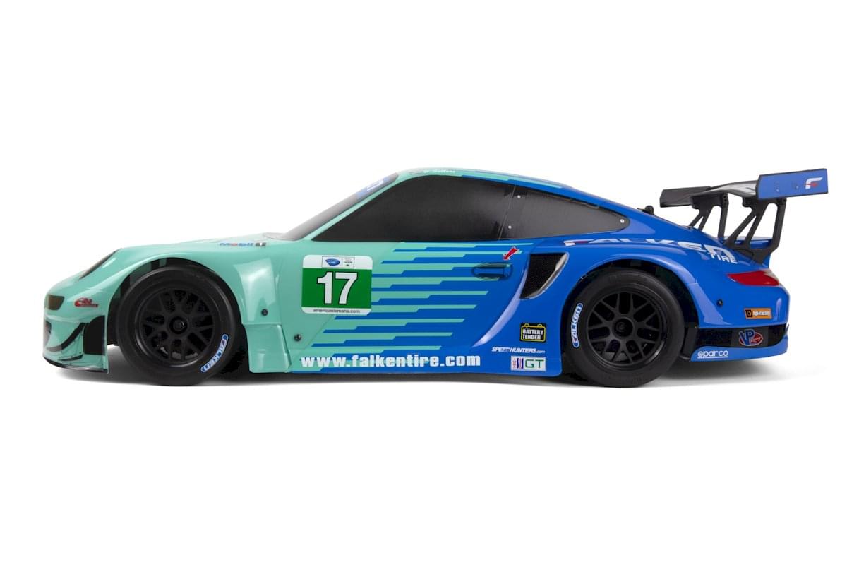 Carrosserie HPI Racing Porsche 911 GT3 RSR Falken peinte (206 mm/210 mm) - HP160782
