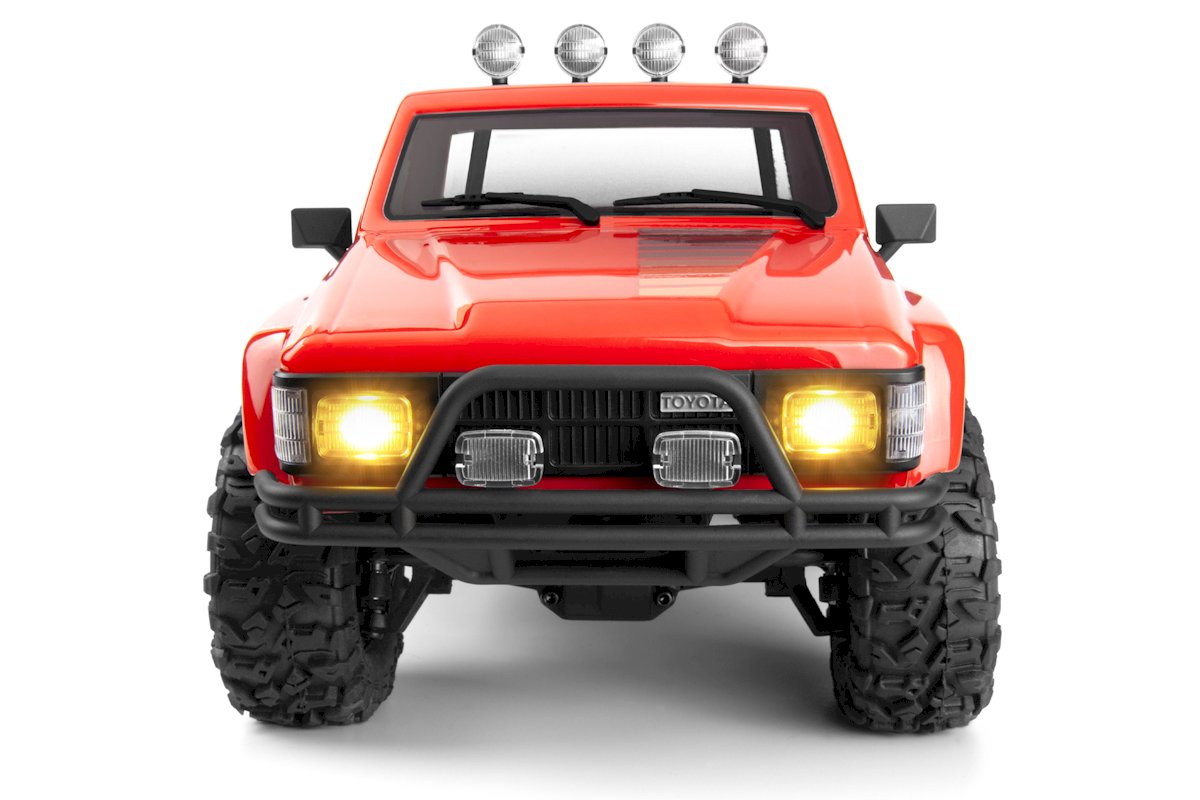 Crawler HPI Venture18 Flux 1985 Toyota Hilux SR5 rouge - 160969