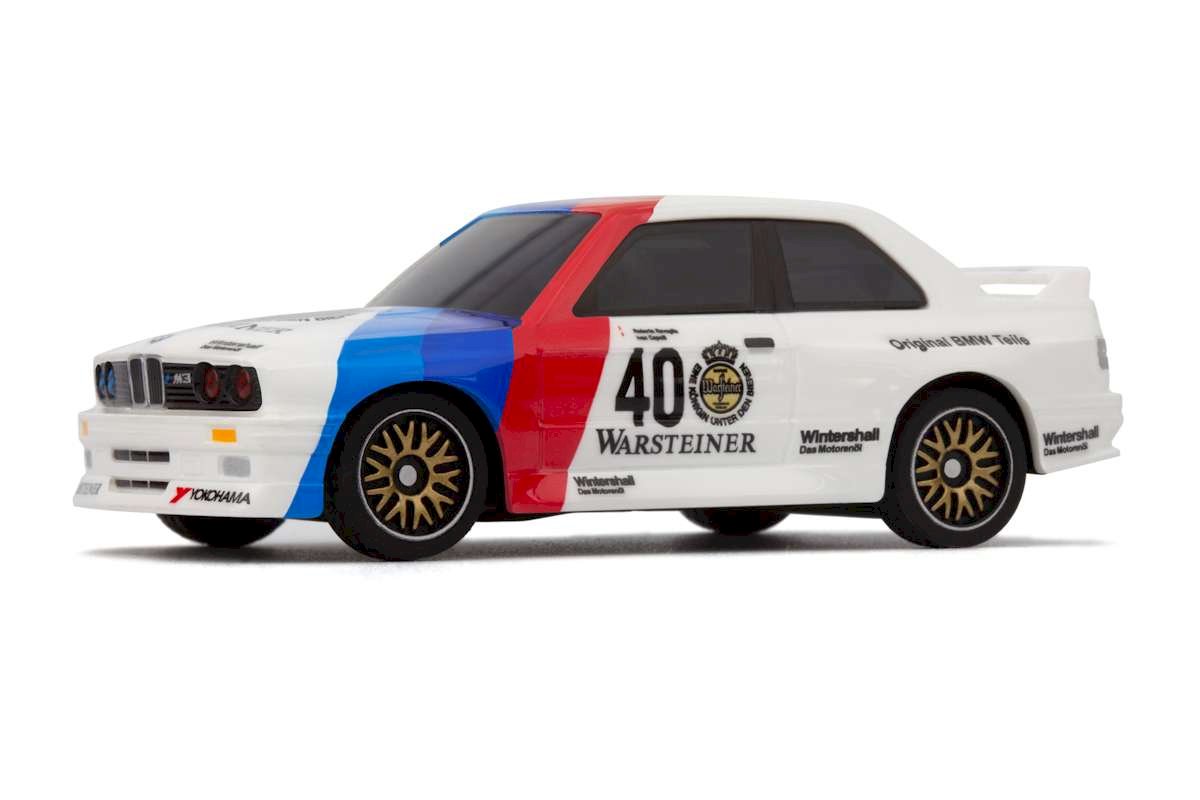 HPI 1/64 Racing nano-TTR 1987 BMW M3 E30 Warsteiner (uniquement voiture) 160995