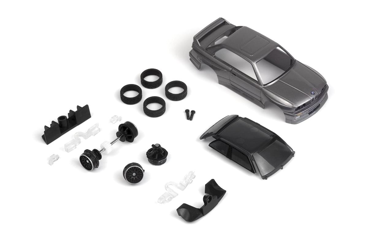 Carrosserie peinte HPI 1/64 Racing nano-TTR 1989 BMW M3 E30 Ravaglia DS - HP160997
