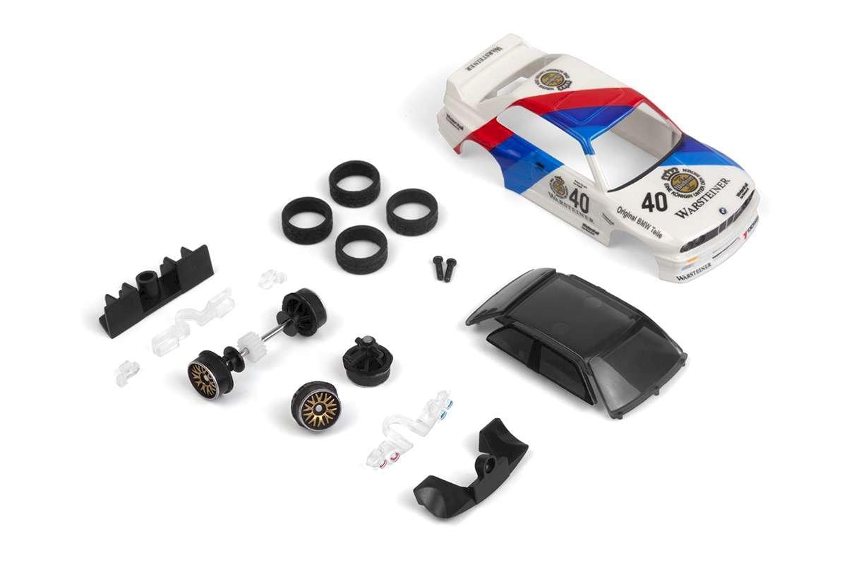 Carrosserie peinte HPI 1/64 Racing nano-TTR 1989 BMW M3 E30 Warsteiner - 160998