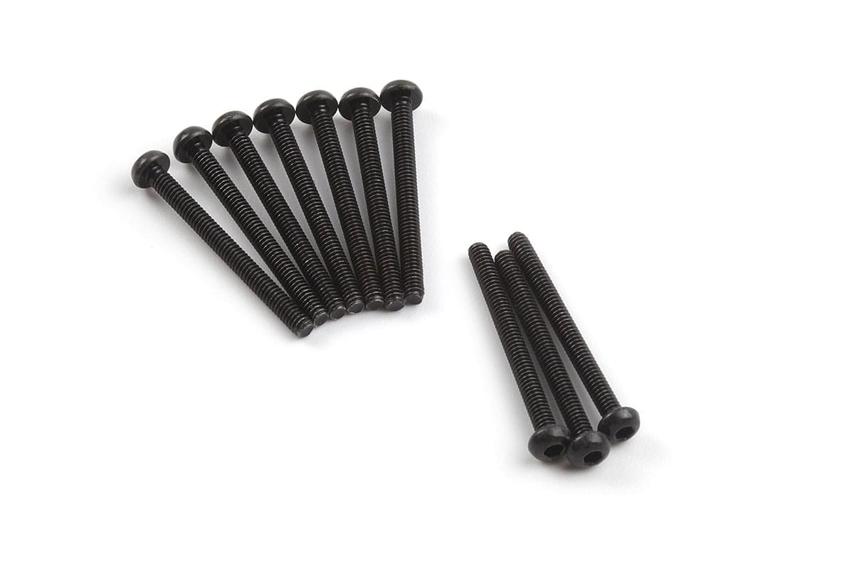 Vis à tête bouton HPI Racing M2x22mm (douille hexagonale/10 pcs) - HP161225